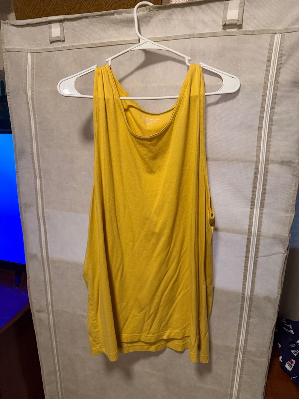 Amazon Essentials Women’s Yellow Scoop Neck Tank Top